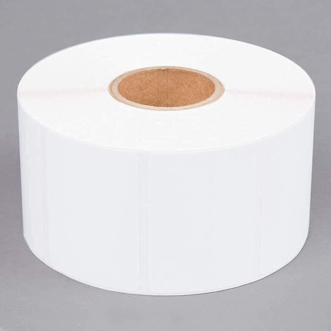 LST-801B, 58 x 40 mm(2.283" x 1.575"), UPC, 700 Per Roll, 12 Rolls/Box, Blank