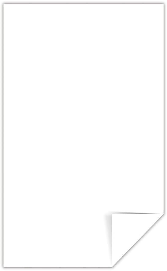 Wausau Exact Index Cardstock, 250 Sheets, White, 94 Brightness, 110 lb, 8.5 x 14 Inches (Pack of 4)