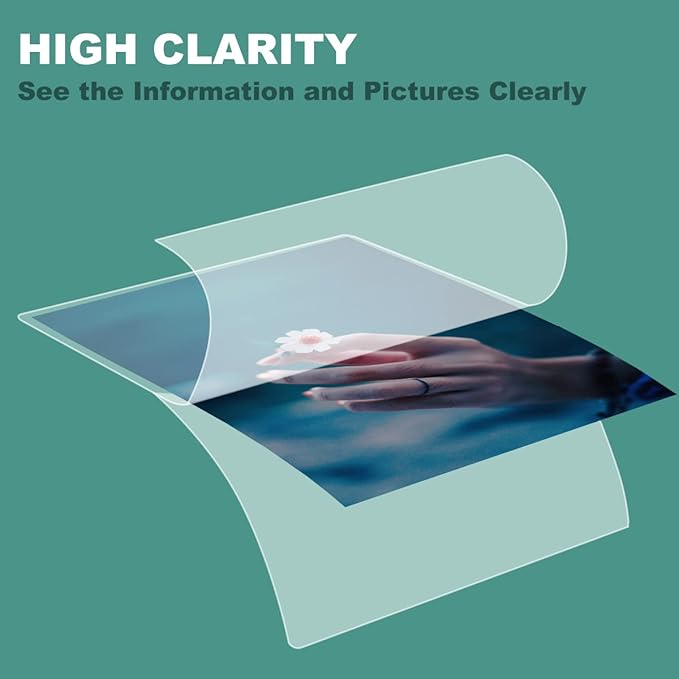 BESTEASY Thermal Laminating Pouches, 5 mil Thick, Clear 9 x 11.5 Inch Laminating Sheet Paper for Laminator, Holds 8.5 x 11 Inch Letter Size Sheets(1500 Pack)