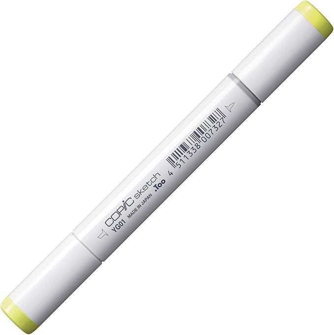 Copic Markers YG01-Sketch, Green Bice