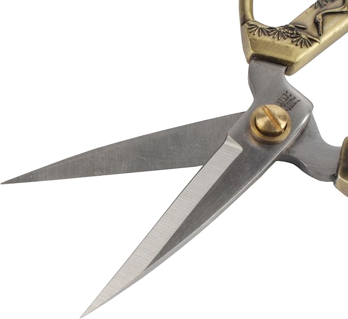 JubileeYarn Crane Motif Small Embroidery Scissors - Bronze - 30 Scissors