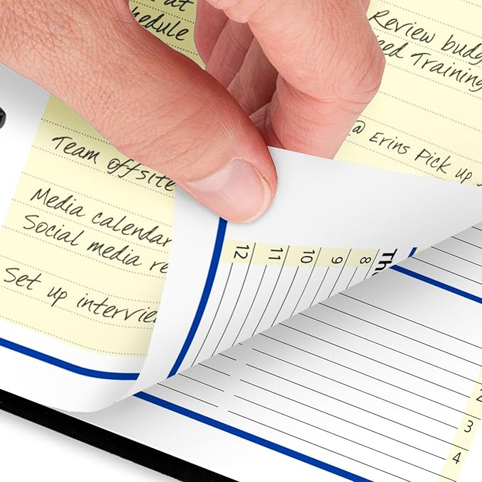 AT-A-GLANCE 2025 Appointment Book Planner, Weekly & Monthly, 5" x 8", Small, QuickNotes, Black (76020525)