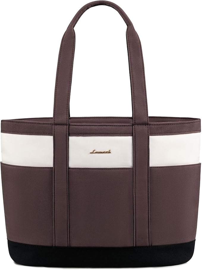 LOVEVOOK Tote Bag for Women,Lightweight Work Bag for Teacher, 15.6 Inch Laptop Bag,Large Shoulder Bag