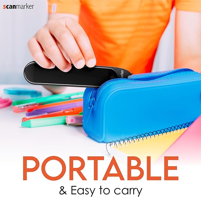 Scanmarker Pro | Reading Pen for Kids & Adults and Translation Pen | Assistive Tool & Language Translator Device for Dyslexia, Reading Support & Language Learners | Translator Pen for 100 Languages