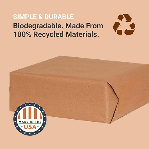 AVIDITI Shipping Paper Roll 36"L, 1-Pack | Large Kraft Paper Roll for Packing, Moving and Storage