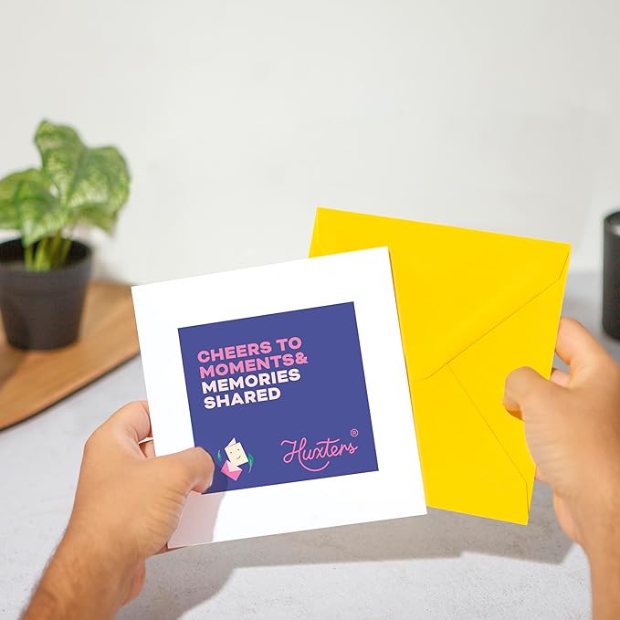 Huxters Birthday Card from the Dog – Bloodhound - Happy Birthday to Dog Mum and Dog Dad – Birthday Card from the Dog to Friends Family First Birthday (Bloodhound)