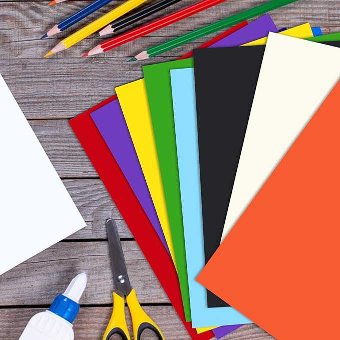 Cardstock 8.5" x 11 ",30 Sheets Cardstock Paper 85 lb/230 gsm,Purple Card Stock for Printer,Drawing,Gift tags,Invitations, Cards etc (Purple, 30 Sheets)