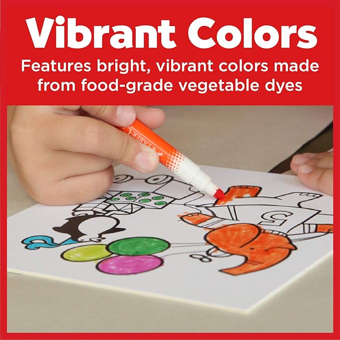 Faber-Castell DuoTip Washable Markers - 24 Markers, 48 Colors
