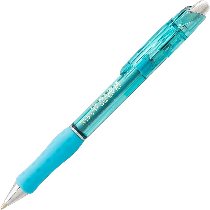 RSVP Super-Smooth Ballpoint Retractable Pen, Assorted , 8 Pack (BX480BP8M)
