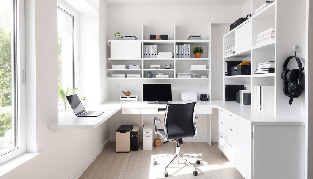 Smart Ways to Organize Your Home Office in Small Spaces