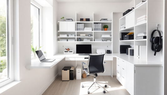 Smart Ways to Organize Your Home Office in Small Spaces