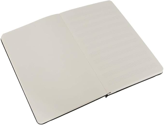 Moleskine Art Music Notebook, Hard Cover, Large (5" x 8.25") Pentagram, Black, 192 Pages