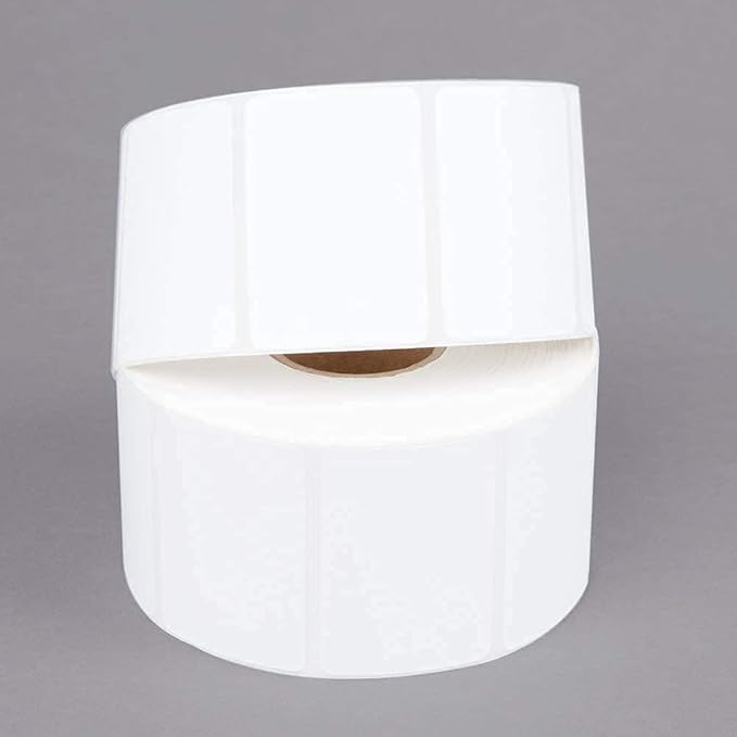 LST-801B, 58 x 40 mm(2.283" x 1.575"), UPC, 700 Per Roll, 12 Rolls/Box, Blank