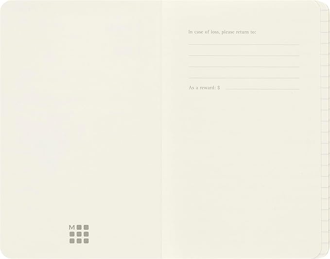 Moleskine Volant Journal, Soft Cover, Pocket (3.5" x 5.5") Plain/Blank, Forget-Me-Not Blue/Amber Yellow, 80 Pages (Set of 2)