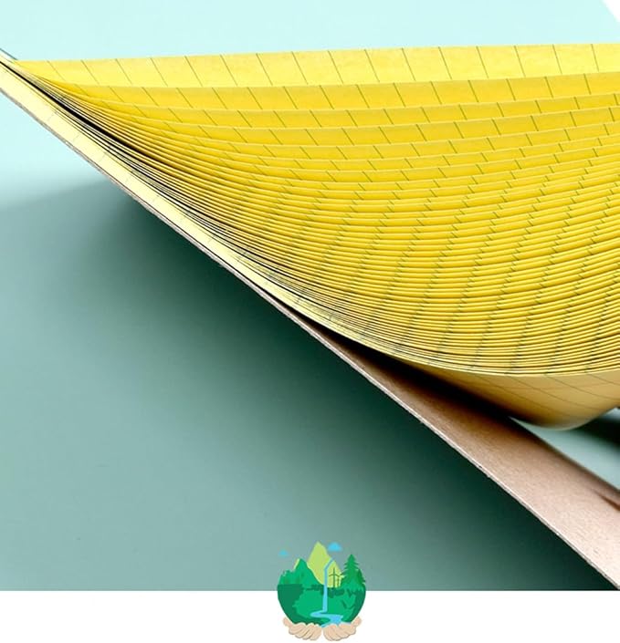 KAISA Legal Pads 8.5x11 Writing Pads Wide Ruled Notepads 8.5"x11.75" Canary Note Pads, Yellow 50 Sheets 12 Pads,WT-MCY50W