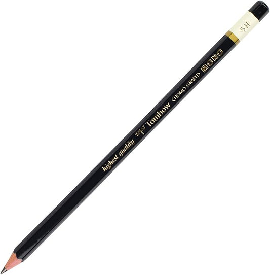 Tombow MONO Drawing Pencil, 5H, Graphite 12-Pack