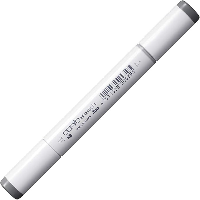 Copic Markers N8-Sketch, Neutral Gray