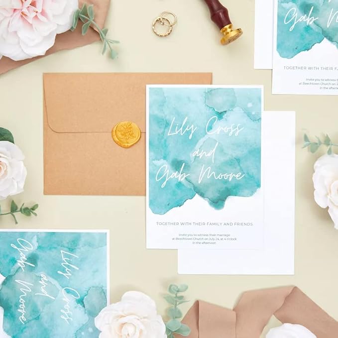 White Thick Paper Cardstock - 125 lb Card Stock (340 gsm) | 8.5 x 11 inch | 25 Sheets | Heavyweight Cover Stock for Business Cards, Art, Invitations, Stationery Printing