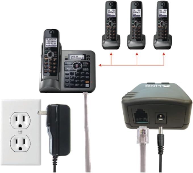 Xtreme Technologies XLink BT HD - Only High Definiton Audio Bluetooth Cell to Home Telephone Adapter (One Cell Phone)