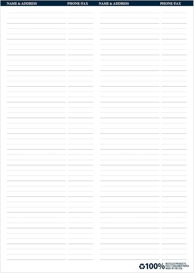 House of Doolittle 2025 Weekly and Monthly Calendar Planner, 6.9 x 8.75 Inches, Black, January - December (HOD286802-25)