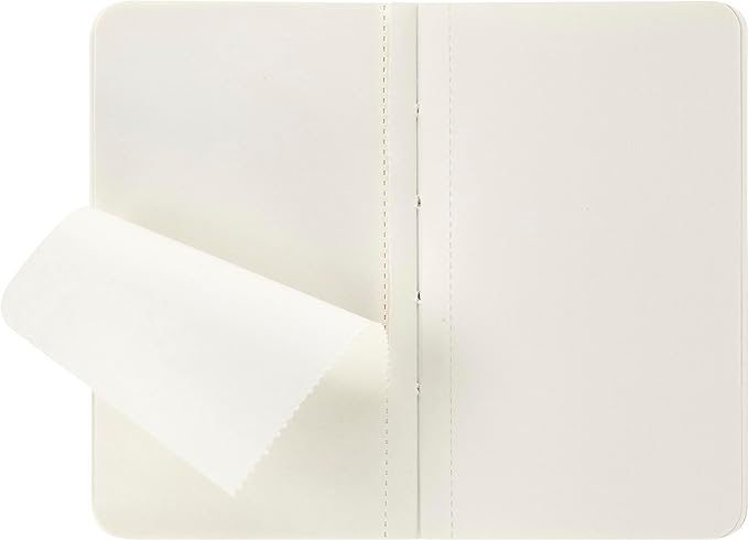 Moleskine Volant Journal, Soft Cover, XS (2.5" x 4") Plain/Blank, Forget-Me-Not Blue/Amber Yellow, 56 Pages (Set of 2)