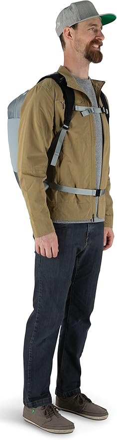 Osprey Transporter Panel Loader Commuter Backpack, Smoke Grey