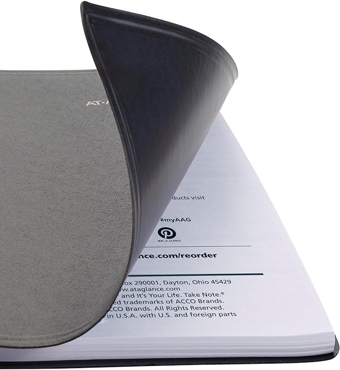 AT-A-GLANCE 2025 Planner, Weekly, 3-1/2 x 6", Pocket Size, Hourly, DayMinder, Black (G2500025)