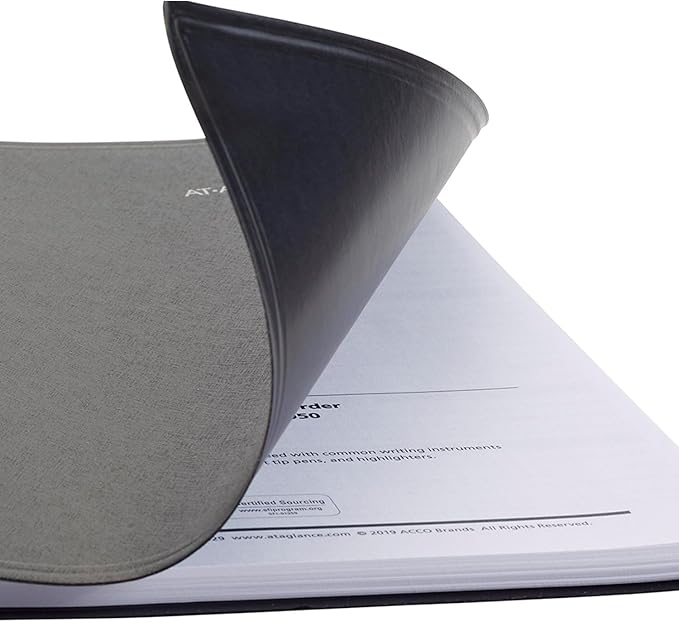 AT-A-GLANCE 2025 Planner, Weekly, 7" x 8-3/4", Medium, Column-Style, DayMinder, Black (G5900025)