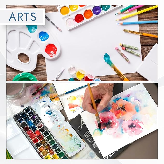 MOS Legal Cardstock Paper – 8.5” x 14”, 250 GSM, 110 Sheets – Heavyweight Off-White Cover Stock for Certificates, Menus, Legal Documents & Crafts – Smooth Finish, Printer-Friendly