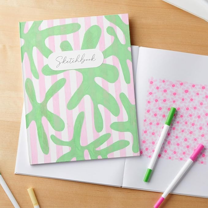 Paper Junkie 8.5x11 inch White Blank Hardcover Books for Kids to Write Stories, Unlined Scrapbook and Journal - 18 Sheets/36 Pages Each - Pack of 3