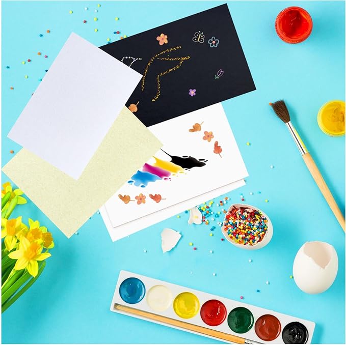 Baisunt 25 Pack 4x6 ClassicRustic Cardstock Paper Blank Thick Heavyweight 80lb Card Stock for Making Greeting Cards, Invitations cards, Photos, Postcards