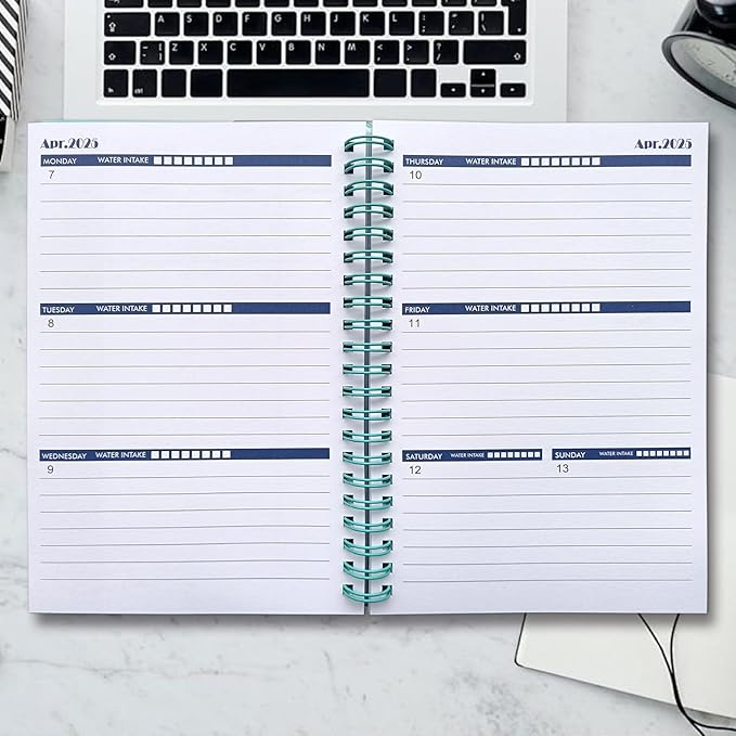 Cheneyboo 2025 Planner - January 2025- June 2026, Monthly Weekly Daily Planner 2025-2026, 18 Month Planner, 7.5"x10.2", Big Size Planner, Green