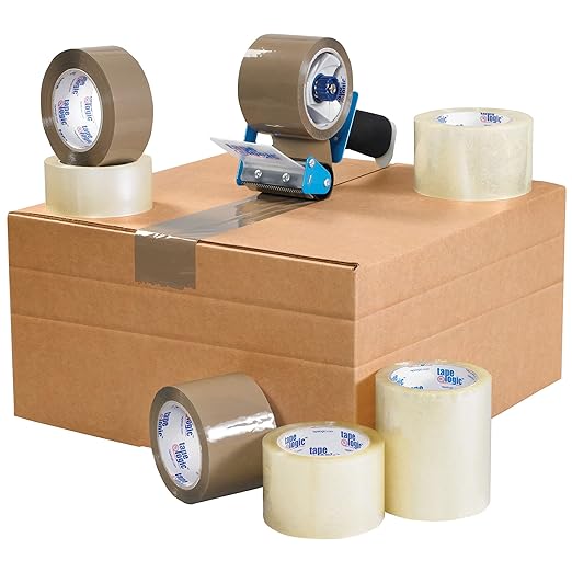 Aviditi MD242412 Multi-Depth Corrugated Box, 24" Length x 24" Width x 12" Height, Kraft (Bundle of 10)