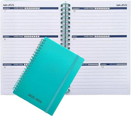 Cheneyboo 2025 Planner - January 2025- June 2026 Yearly Planner, Monthly Weekly Daily Planner 2025-2026, 18 Month Planner, 5.2"x7.5", Green
