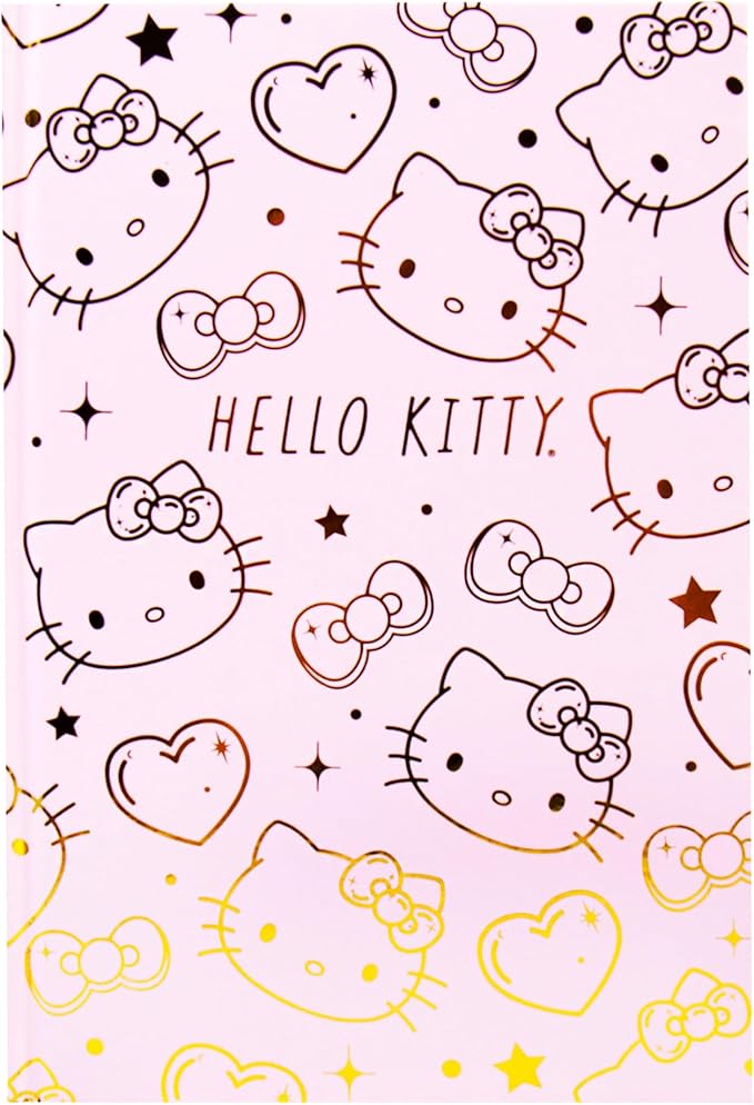 Horizon Group USA Hello Kitty Pink Gold Foil Journal