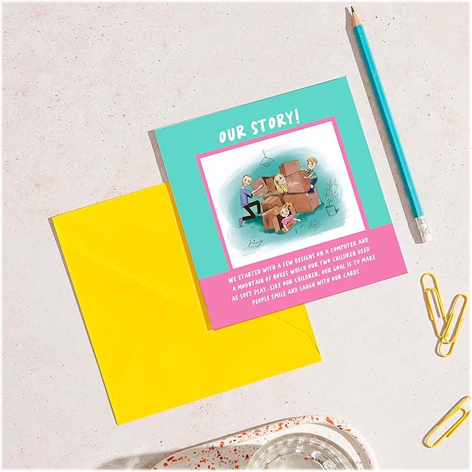 Huxters Birthday Card from the Dog – Australian Cattle Dog - Happy Birthday to Dog Mum and Dog Dad – Birthday Card from the Dog to Friends Family First Birthday (Australian Cattle Dog)