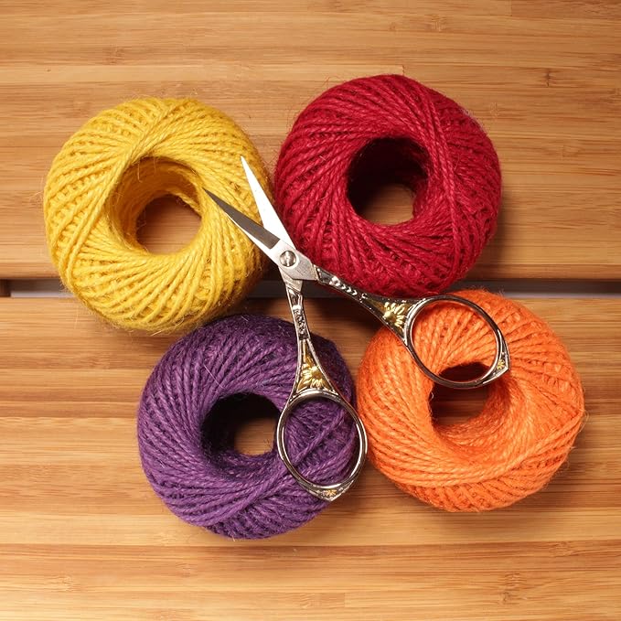 JubileeYarn Sun Motif Embroidery Scissors - Nickel - 30 Scissors