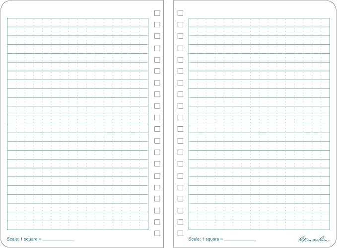 Rite in the Rain Weatherproof Side Spiral Notebook, 4.625" x 7", Yellow Cover, Universal Pattern, 3 Pack (No. 373L3)