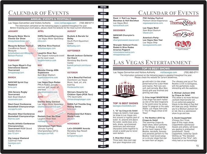 2025 Datebook & City Themed Planner – Resource Guide with Daily, Weekly & Monthly Views – 3-Year Reference Calendar - Multi-Purpose Travel Notebook Guide & Adventure Diary (Las Vegas '25)