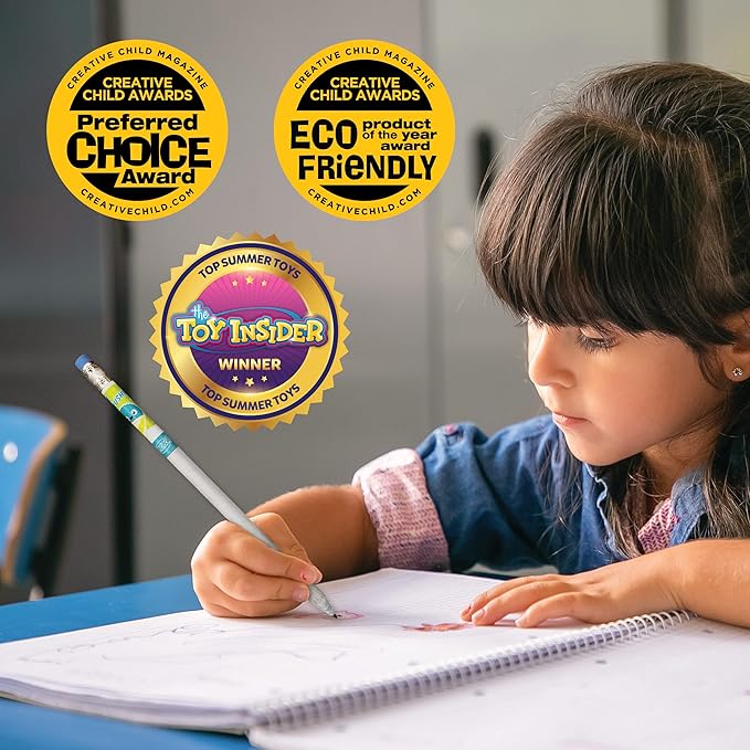 Graphite Smencils (2 Pack) - HB #2 Patented Gourmet Scented Pencils, 10 Count, Gifts for Kids, School Supplies